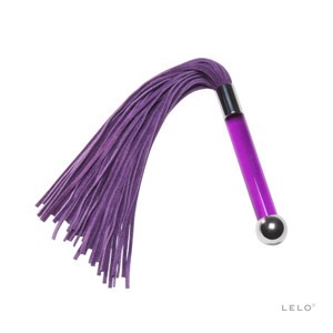 LELO Sensua Suede Whip Purple 