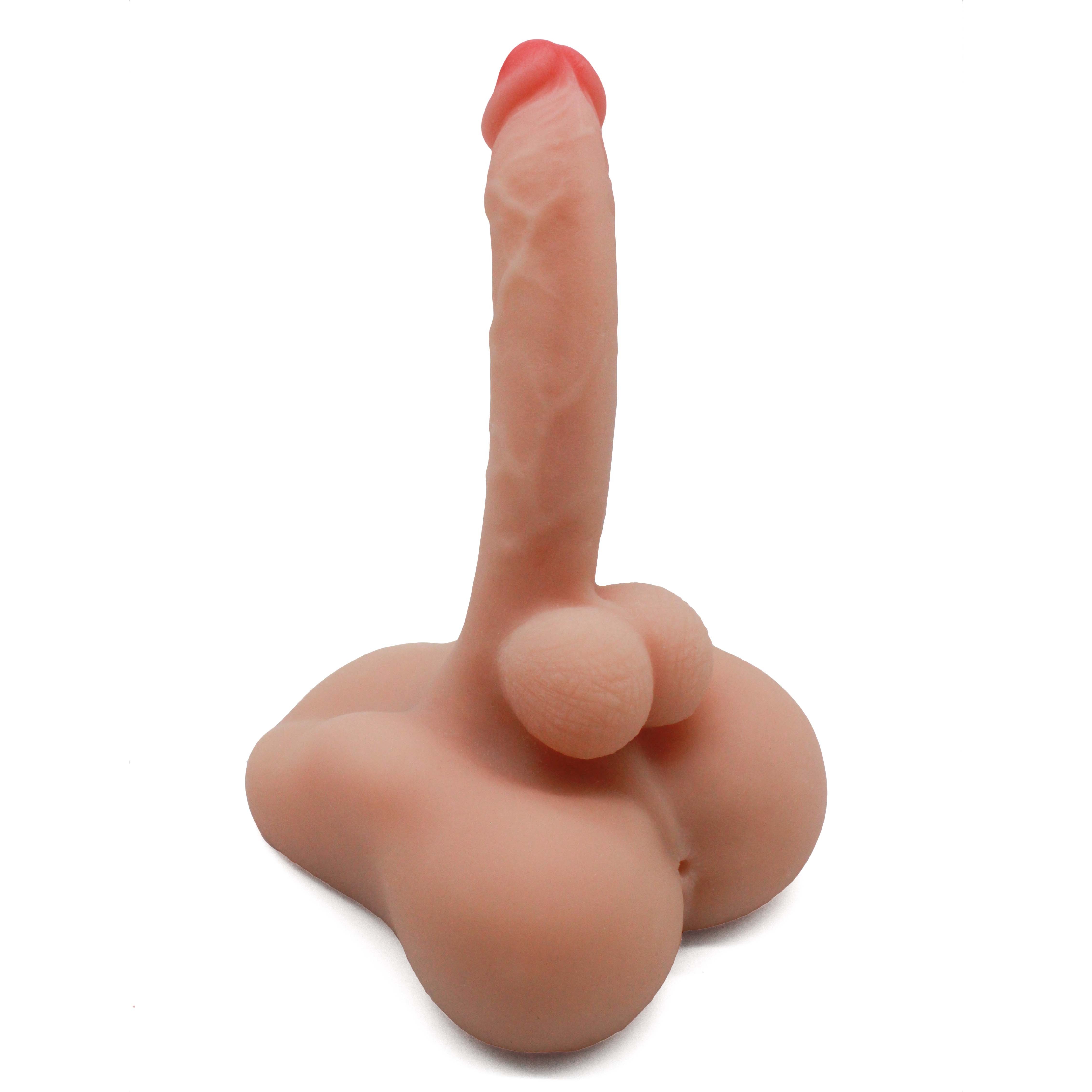 Penis Rider Combo Masturbator Orgasm with Flexible Dildo Penis Cock
