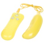 Banana Shaped Vibrator with 7-Mode Pulse + 4-Mode Vibration Strength Control