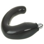 Waterproof Vibrating G-spot Massager (Black) 