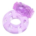 Vibrating Animal Massager Ring + Condom (1*L754)