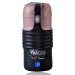 FunZone Vulcan Tight Vagina with Vibration Male Masturbator Stamina Training Sleeve (Gray)