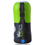 FunZone Vulcan Tight Mouth Male Masturbation Sleeve (Black + Green)