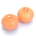 Intimate Breast Style Sensual Low Temperature Wax Candles - Pair