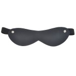 PVC Soft Leather Intimate Eye Mask (Black)