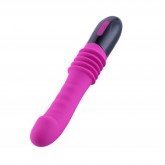 Handheld Thrusting Speed 2-in-1 Dildo Vibrator