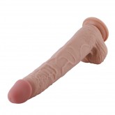 Hismith 11.8" Extra-Length Vibrating Silicone Dildo for Hismith Sex Machine with KlicLok System