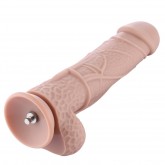 Hismith 11.3" Multi-Texturing Thick Silicone Dildo with KlicLok System for Hismith Premium Sex Machine