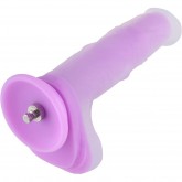 Hismith 8” Glow Dildo, Grows in The Dark Silicone Dong with KlicLok System