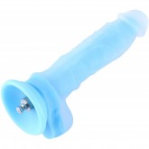 Hismith 9.65” Glow Dildo, Grows in The Dark Silicone Dong with KlicLok System