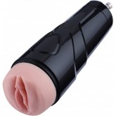 Rechargeable Vagina or Anal Sex Male Masturbator with KlicLok System for Hismith Premium Sex Machine