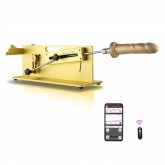 Hismith Table Top 2.0 Pro - Premium Sex Machine with APP/Remote/Wire 3 in 1 Control - Gold