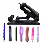Automatic Sex Machine Adjustable Angle and Thrusting Love Machine with Attachments Masturbation Sex Toys - C