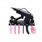 Masturbation Thrusting Sex Machine with 6 Dildo and 2 Extension Tube