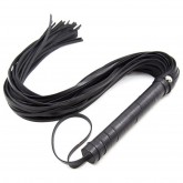 Faux Leather Whips Bondage Sex Toy for Couple (Black)