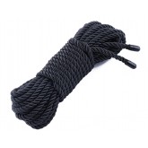 32.8 Feet Bondage Silky and Soft Twisted Nylon Rope - Black