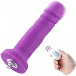 6.7" Artificial Vibrating Silicone Dildo for Hismith Premium Sex Machine with KlicLok System