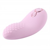 Tongue Vibrator Clitoris Stimulation - G-Spot 9 Vibration Modes Soft Vibrators USB Rechargeable, Adult Sex Toys for Couples and Women (Pink)