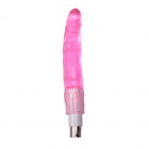 Sex Machine Dildo Attachment Pink Anal Silicone Dildo