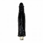 Black Dildo Masturbator, Female Masturbation Silicone Dildo, 18cm Long and 3.5cm Width, Sex Machine Accessories, Adult Products