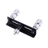 Hismith Sex Machine Accessories, Double KlicLok Connector Adapter for Premium Sex Machine