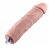 7" Veins Anal Dildo For Hismith Premium Machine With KlicLok Connector