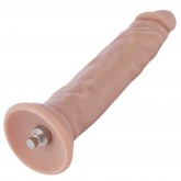 7.5" Slim Anal Dildo For Hismith Premium Machine With KlicLok Connector