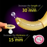 Extended Climax Control Lubricated Prolong Natural Latex Condoms