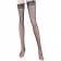 Sexy Fishnet Stocking with Lace - Black (Pair)