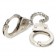 Intimate Stainless Steel Keyless Thumb Handcuffs