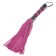 Soft Intimate Leather Short Whip with Strap (Color Assorted) 