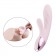 Waterproof Rabbit Vibrator with heat, Rechargeable Silicone Personal Massager Dual Motor 10 speed for Woman (Lightpink)