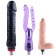 G Spot Vibrator Realistic Large Black Dildo for Women Sex Machine Attachments