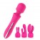 Rock Super Powerful 7 Function Waterproof USB Rechargeable Silicone Vibrator Magic Wand Massager Adult Sex Toy for Couple